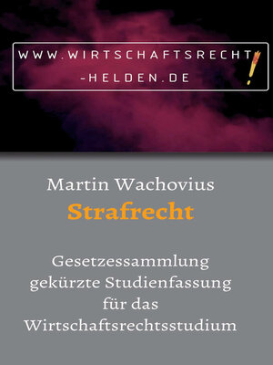 cover image of Strafrecht